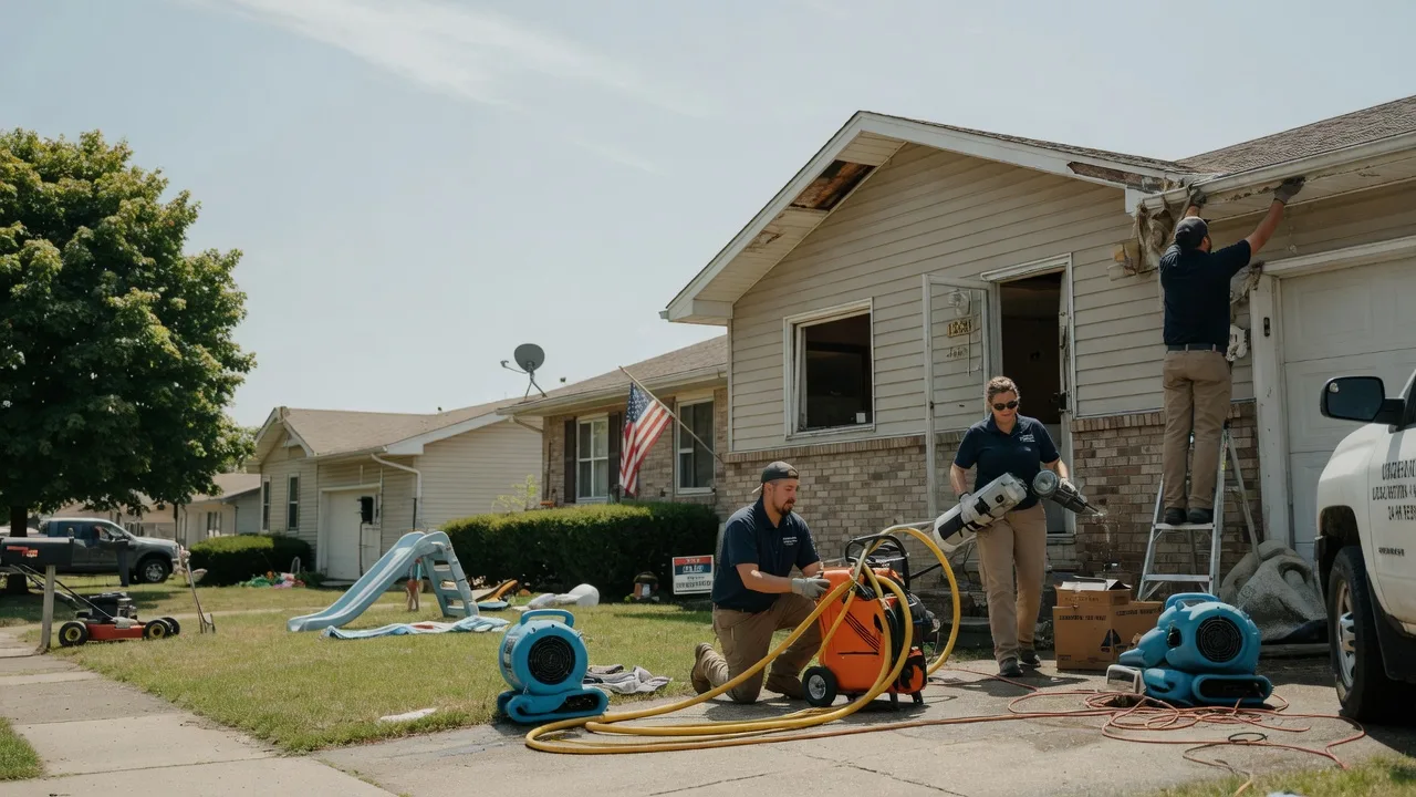 Water Damage Restoration in Roseville, IL near me